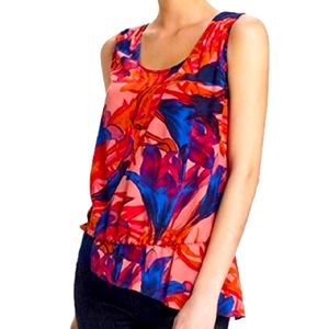 Leifsdottir silk asymmetrical tank (Anthropologie)